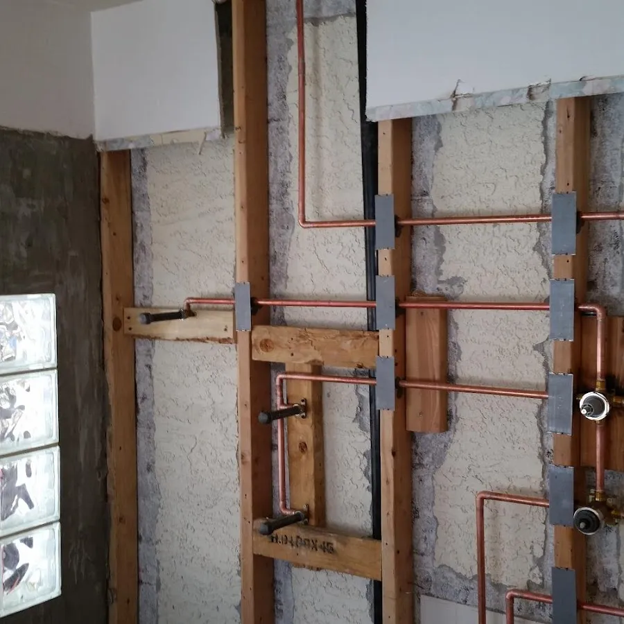 Copper pipe installation for Burst Pipe Repair in Woodlake