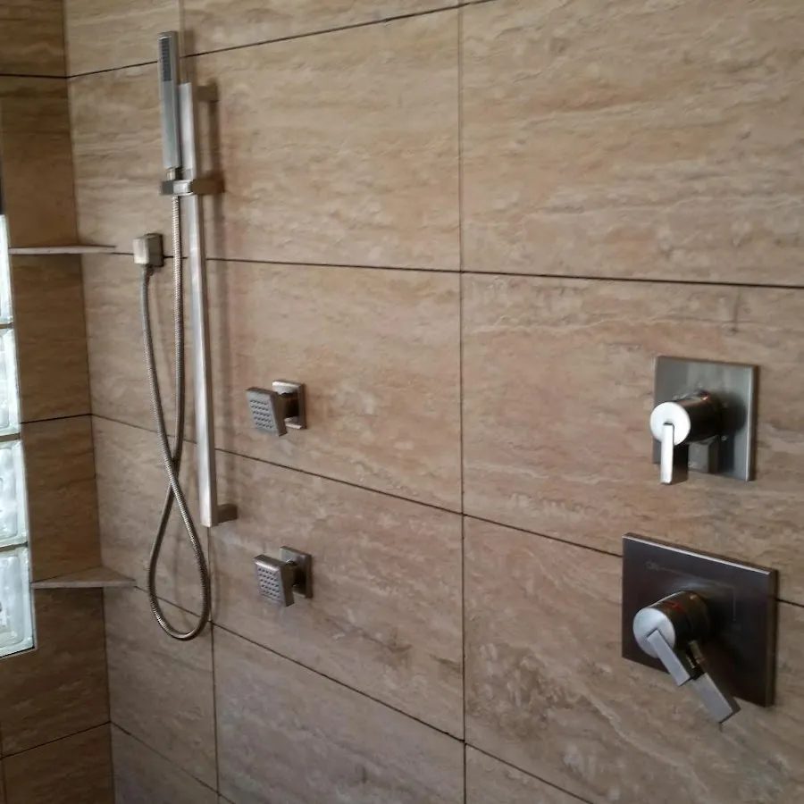 Shower fixture installation for Gas Line Repair in Woodlake
